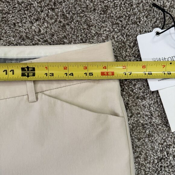THE LIMITED Editor Mid Rise Beige Flare Leg Dress Pants Women’s Size 8 - Picture 9 of 11